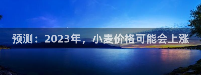 门徒娱乐网站：预测：2023年，小麦价格可能会上涨